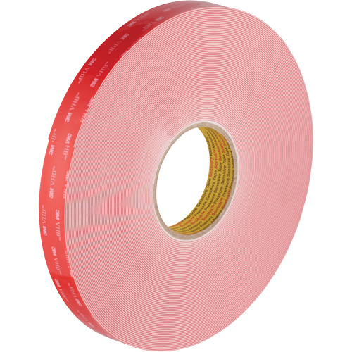 Ruban VHB, 32,9 m (108') lo x 1117,6 mm (44") la, 0,028 mm, Acrylique Air Extreme Inc.