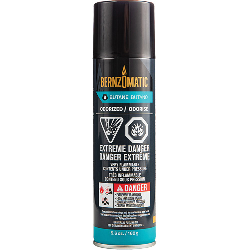 Bouteille &agrave; gaz 5,6 oz jetable, Butane Air Extreme Inc.