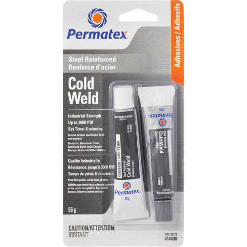 Compos&eacute; pour collage &agrave; froid, 2 x 28 g, Tube, Deux composants, Gris Air Extreme Inc.
