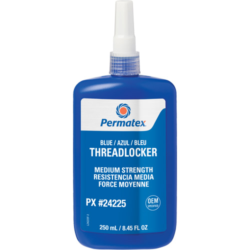 Threadlocker, Blue, Medium, 250 ml, Bottle Air Extreme Inc.