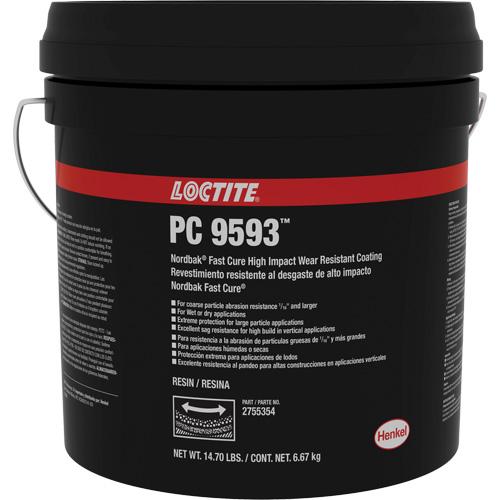 Rev&ecirc;tement de protection contre lusure 9593 Nordbak, Bleu, 10 kg, Seau Air Extreme Inc.