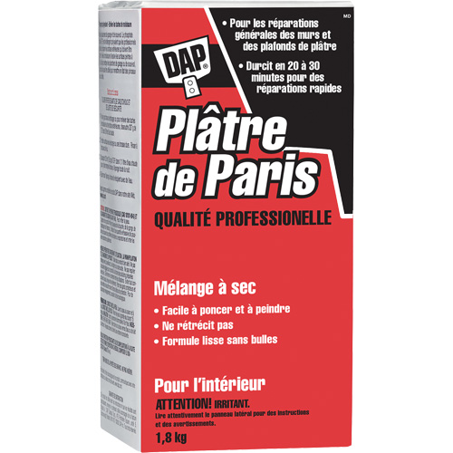 M&eacute;lange sec de pl&acirc;tre de Paris, 2 kg, Boîte Air Extreme Inc.