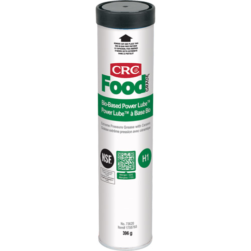 FoodGrade Bio Based Power Lube Extreme Pressure Grease with Ceramic, Cartridge Air Extreme Inc.