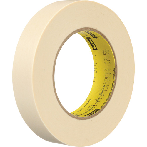 Scotch&reg; Flatback Masking Tape, 24 mm (1") x 55 m (180'), Tan Air Extreme Inc.