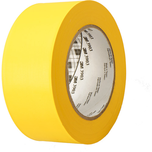 Rubans adh&eacute;sifs en vinyle 3903, 49" (4,08') la x 46 m (151') lo, 6,5 mils, Jaune Air Extreme Inc.