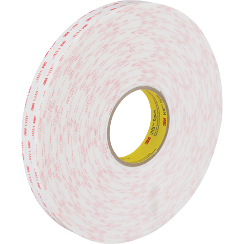 VHB Tape 4950, 33 m (108') L x 25.4 mm (1") W, 45 mils, Acrylic Air Extreme Inc.