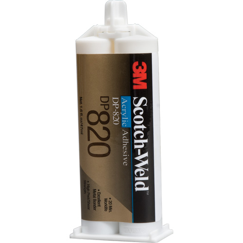 Scotch-Weld Acrylic Adhesive, Two-Part, Dual Cartridge, 1.6 fl. oz., Off-White Air Extreme Inc.