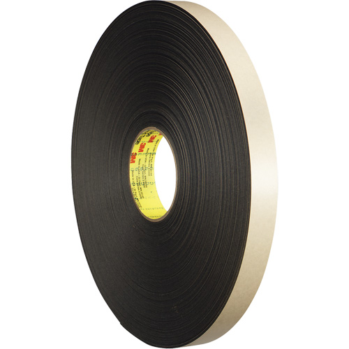 Ruban double face en mousse, 66 m (216') lo x 12,7 mm (1/2") la, 31 mils, Poly&eacute;thyl&egrave;ne Air Extreme Inc.