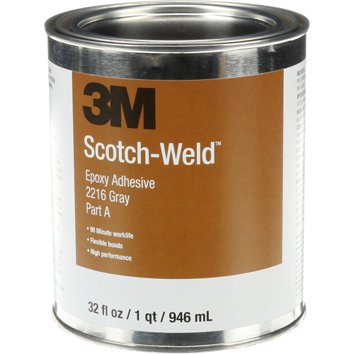 Scotch-Weld Adhesive, 32 fl. oz., Kit, Two-Part, Grey Air Extreme Inc.