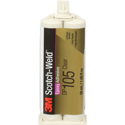 Adh&eacute;sif Scotch-Weld, 1,7 liq. oz., Cartouche, Deux composants, Translucide Air Extreme Inc.