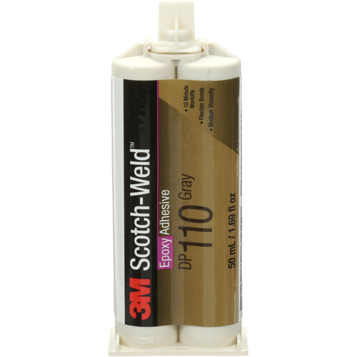 Scotch-Weld Adhesive, 1.64 fl. oz., Cartridge, Two-Part, Grey Air Extreme Inc.