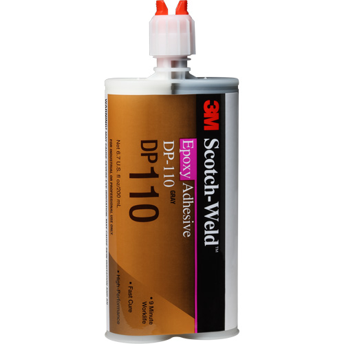 Scotch-Weld Adhesive, 200 ml, Cartridge, Two-Part, Grey Air Extreme Inc.