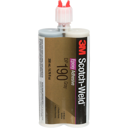 Scotch-Weld Adhesive, 200 ml, Cartridge, Two-Part, Grey Air Extreme Inc.