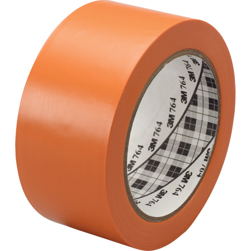 764 General-Purpose Vinyl Tape, 25.4 mm (1") W x 32.9 m (108') L, 5 mils, Orange Air Extreme Inc.