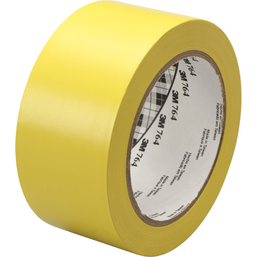 Ruban en vinyle pour travaux g&eacute;n&eacute;raux 764, 1245 mm (49") la x 32,9 m (108') lo, 5 mils, Jaune Air Extreme Inc.