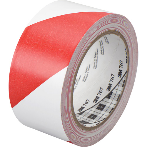 Ruban de signalisation de danger 767, 50,8 mm (2") x 33 m (108'), Rouge/Blanc Air Extreme Inc.