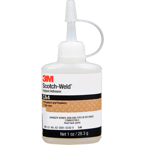 Scotch-Weld Instant Adhesive CA4, Clear, Bottle, 1 oz. Air Extreme Inc.