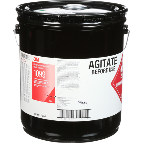 Scotch-Weld Nitrile High-Performance Adhesive, 5 gal., Pail, Yellow Air Extreme Inc.