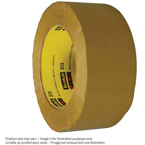 Scotch&reg; Box Sealing Tape 373, Hot Melt Adhesive, 2.5 mils, 48 mm (2") x 100 m (328') Air Extreme Inc.