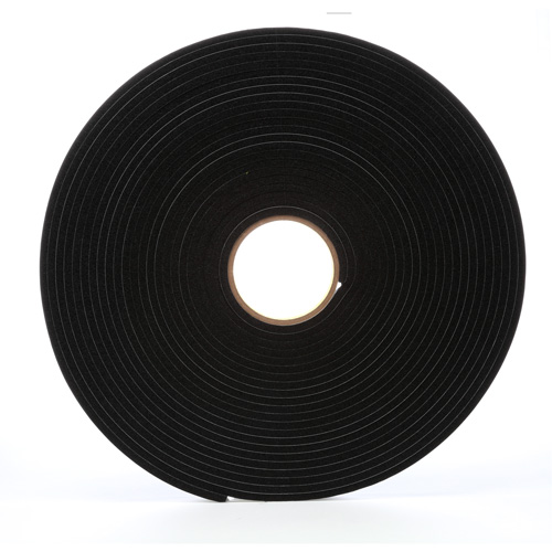 Ruban de mousse en vinyle 4504, 19 mm (3/4") la x 16,5 m (54') lo, 250 mils, Noir Air Extreme Inc.