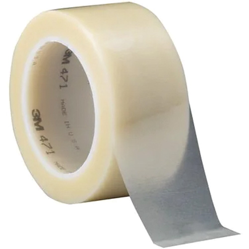 471 Vinyl Tape, 102 mm (4") W x 32.9 m (108') L, 5.3 mils, Yellow Air Extreme Inc.