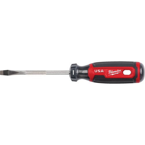 Tournevis &agrave; fente, Tige de 1/4", Ronde, 211 mm lo, Prise en Coussin&eacute;e Air Extreme Inc.