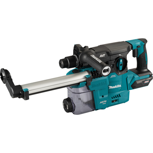 XGT Brushless Cordless SDS-Plus Rotary Hammer with DX10 Dust Extraction Attachment (Tool Only), 40 V, 1-3/16", 3 ft-lbs, 0-840 RPM Air Extreme Inc.
