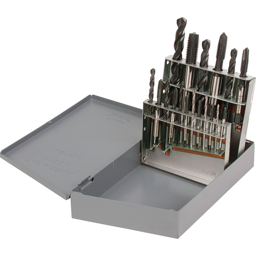 Blue Wizard Tap & Drill Set, 18 Pieces Air Extreme Inc.