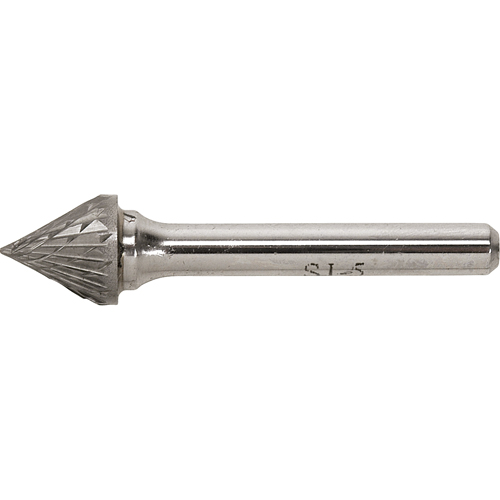 Fraise au carbure dur, SJ-1, 1/4" dia., 1/4" Tige, 3/16" Prof. de la coupe Air Extreme Inc.