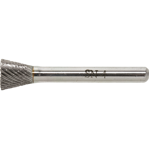 Solid Carbide Burr, SN-1, 1/4" Dia., 1/4" Shank, 5/16" Depth of Cut Air Extreme Inc.