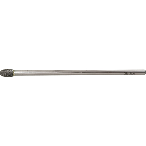 Solid Carbide Burr, SE-1L6, 1/4" Dia., 1/4" Shank, 3/8" Depth of Cut Air Extreme Inc.