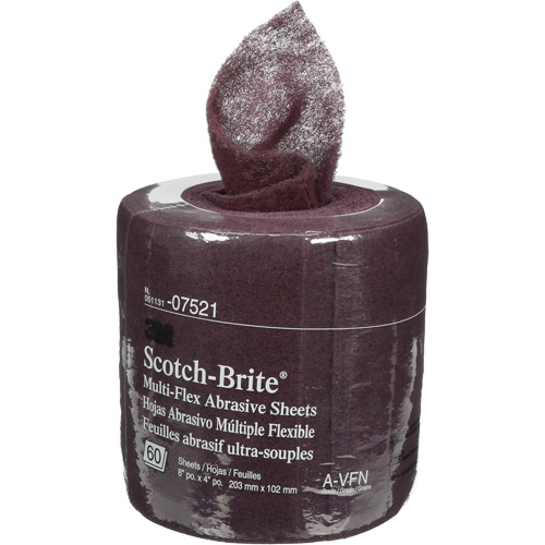 Rouleaux de feuilles Scotch-Brite, Tr&egrave;s fin, 8" la x 6-2/3 vg lo Air Extreme Inc.