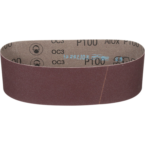 Courroie en textile 241D, 3" la X 24" lo, Oxyde d'aluminium, Grain P100 Air Extreme Inc.