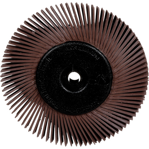 Radial Bristle Brushes for Bench Grinders, 36X Grit, 6" Dia. Air Extreme Inc.