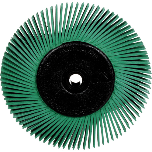 Radial Bristle Brushes for Bench Grinders, 50X Grit, 6" Dia. Air Extreme Inc.