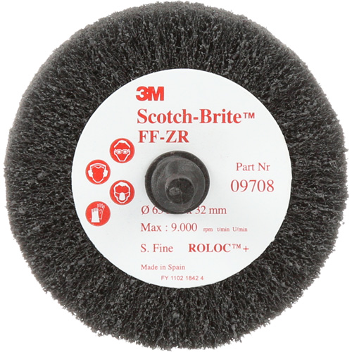 Brosse &agrave; lamelles pour la coupe et le polissage Scotch-Brite, Oxyde d'aluminium, Grain Fin, 2-1/2" x 1-1/4" x 1/4" Air Extreme Inc.