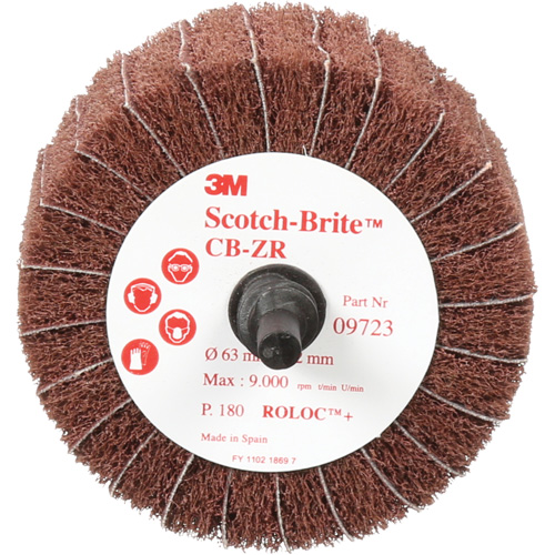 Disque combin&eacute; Scotch-Brite, 2-1/2" dia., Grain 180, Oxyde d'aluminium Air Extreme Inc.