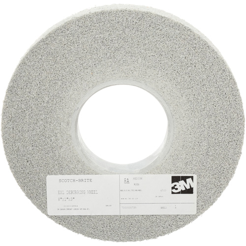 Scotch-Brite EXL Deburring Wheels, 8" x 1", 3" Arbor, Aluminum Oxide Air Extreme Inc.