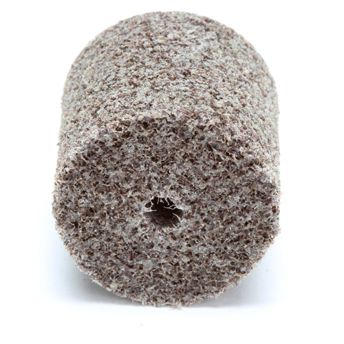 Meule d'abrasion et de polissage unitaris&eacute;e Scotch-Brite, 1" x 1", Arbre de 3/16"-7, Grain de Moyen, Oxyde d'aluminium Air Extreme Inc.