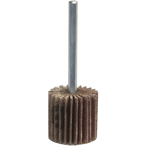 Mini-meule &agrave; lamelles Grind-O-Flex, Oxyde d'aluminium, Grain 60, 3" x 1/2" x 1/4" Air Extreme Inc.