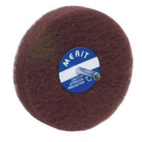 Abrasotex Non-Woven Disc Wheel, 4" Dia., Fine Grit, Aluminum Oxide Air Extreme Inc.
