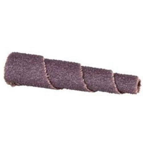 Cartouche de bande abrasive conique ALO, 60 Grain, 1" dia., Oxyde d'aluminium, 2" lo, 3/16" Dimension de l'arbre Air Extreme Inc.