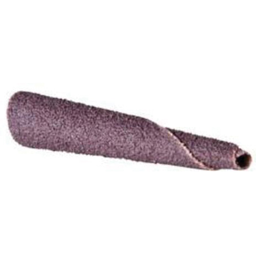 Cartouche de bande abrasive conique ALO, 240 Grain, 5/16" dia., Oxyde d'aluminium, 1-1/2" lo, 1/4" Dimension de l'arbre Air Extreme Inc.