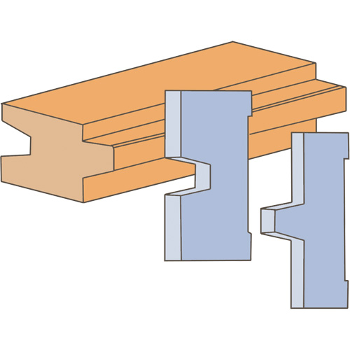 Jeu de couteaux de moulage bouvet&eacute; Air Extreme Inc.