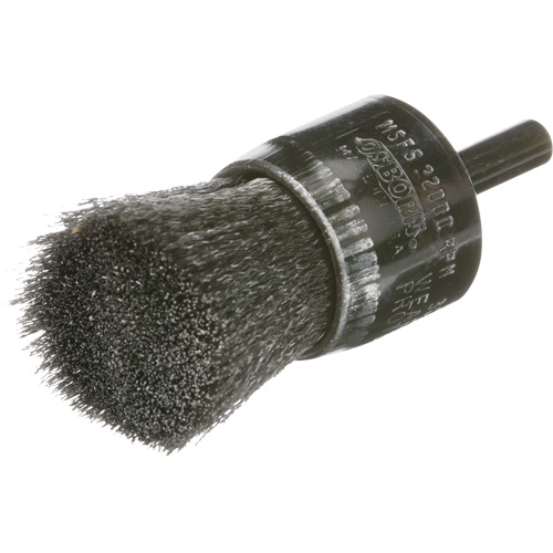 Brosse mont&eacute;e &agrave; fils ondul&eacute;s, 1", Fils 0.005 Air Extreme Inc.