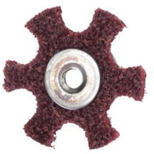 Abrasotex Surface Preparation Star, 3" Dia., Medium Grit, Aluminum Oxide Air Extreme Inc.