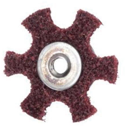 Abrasotex Surface Preparation Star, 2" Dia., Medium Grit, Aluminum Oxide Air Extreme Inc.