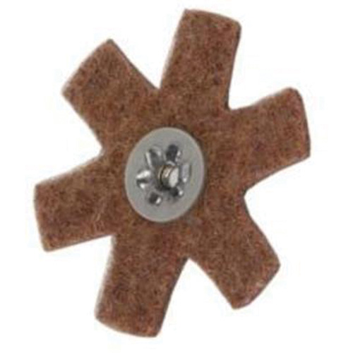 Abrasotex Surface Preparation Star, 3" Dia., Coarse Grit, Aluminum Oxide Air Extreme Inc.