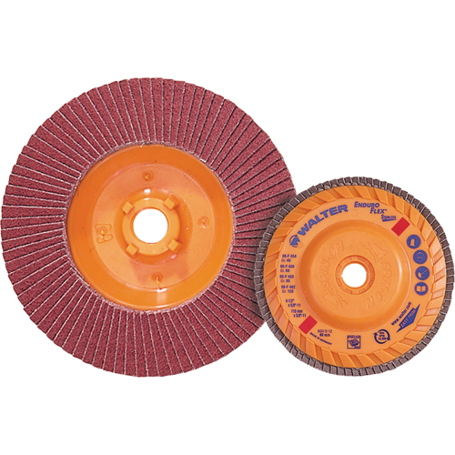 Enduro-Flex Stainless Flap Disc, 5" x 5/8"-11, Type 27, 80 Grit, Zirconia Alumina Air Extreme Inc.