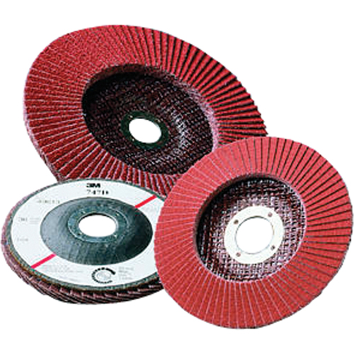 Disques &agrave; lamelles 747D, 4-1/2" x 7/8", Type 27, Grain 50, C&eacute;ramique Air Extreme Inc.